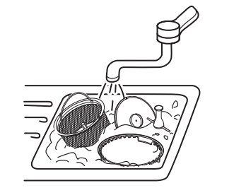 ツインバード精米機のお手入れ方法、水洗い